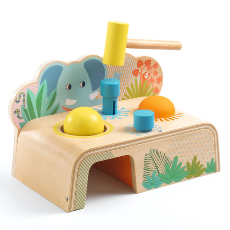 Tapping box - Multi Tap - Djeco early learning toy