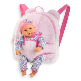 Pink Plush Doll Backpack - Corolle