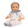 Paloma – Velour Pyjamas and Bonnet for 28–34 cm dolls