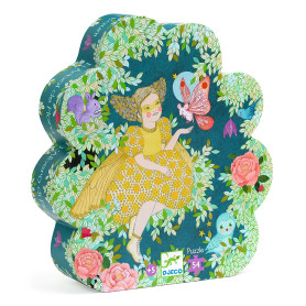 Flora’s Tree – 54-piece Silhouette Puzzle by Djeco