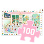 L'école de danse – Puzzle observation Djeco 100 pièces dès 5 ans