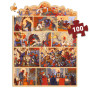 Le Roi Arthur – Puzzle Story 100 pièces - Djeco