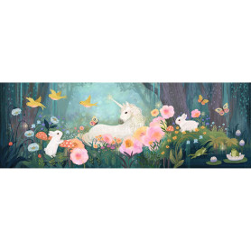 The Edge of the Woods – Puzzle Gallery 200 pièces Djeco