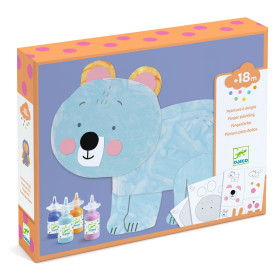 La Patouille – Djeco Finger Painting Kit from 18 months