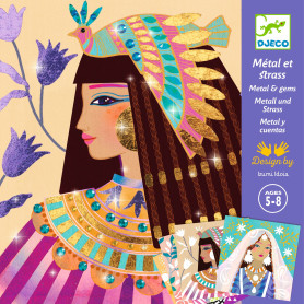 Precious Adornments – Djeco Metallic Foil Art