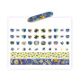 Reflets de lune – Stickers d’ongles Djeco - 120 autocollants