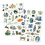 Reflets de nuit – Glow-in-the-Dark Temporary Tattoos for Kids by Djeco