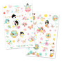 Sakura – Djeco Temporary Tattoos for Kids – Ages 3+