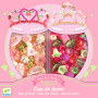 Duo de tiares roses à créer – Djeco dès 6 ans