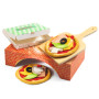 Roberto Pizza – Wooden Pretend Play Pizza Set by Djeco