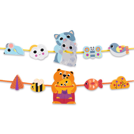 FilaMum Lacing Beads – Djeco Toddler Activity