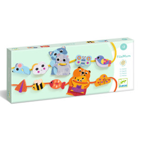 FilaMum Lacing Beads – Djeco Toddler Activity