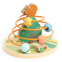 RollNut – Wooden Spiral Bead Maze by Djeco