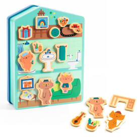 Inzebox Inzehouse – Maison magnétique Djeco
