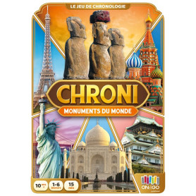 Chroni – Monuments du Monde – Jeu de cartes éducatif dès 10 ans