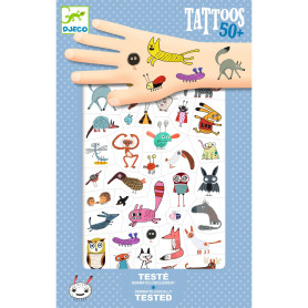 Tatouages temporaires petites bestioles djeco