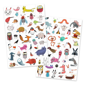 Tatouages temporaires petites bestioles djeco