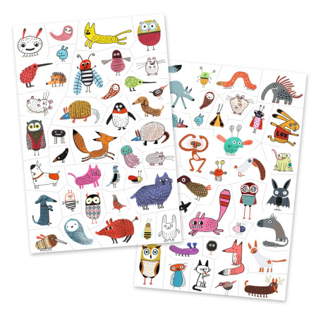 Djeco Temporary Tattoos for Kids – Little Critters