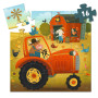 Puzzle Tracteur – Djeco – 16 pièces – Dès 3 ans
