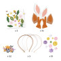 Kit créatif – 3 serre-têtes à créer – Flower Friends – Djeco