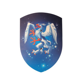 Kids' Fantasy Shield – Merlin Griffon 27x37 cm – Wooden Knight Shield