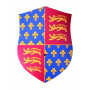 Edward Shield for Kids 33x45 cm – Royal English Crest – Medieval Toy