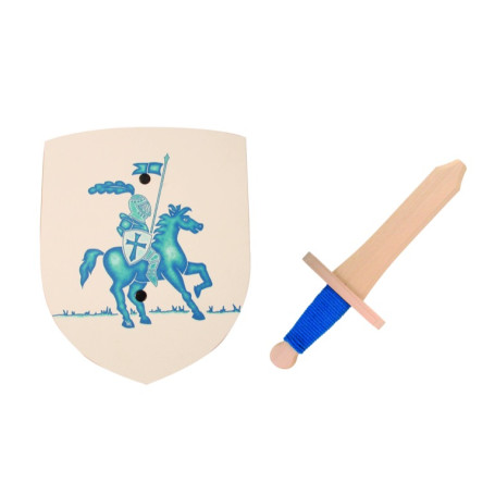 Set Bouclier + épee bleue Albert