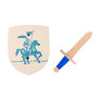 Set Bouclier + épee bleue Albert