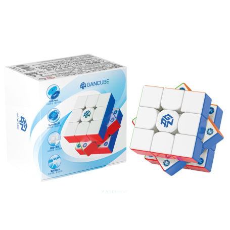 Cube 3x3 magnétique GAN – Speedcube léger et fluide