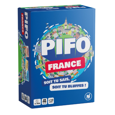 PIFO France – Trivia & Bluff Card Game