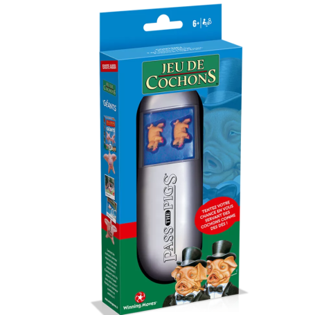 jeu des Cochons – Jeu de dés original et hilarant avec figurines cochon