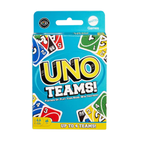 UNO Teams – Team-Based Card Game – Ages 7+ – Cooperative Edition