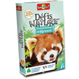 Défis Nature – Trop Mignons : Jeu de cartes éducatif dès 7 ans