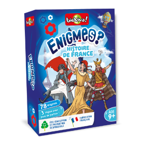 Jeu de cartes Énigmes – Histoire de France 80 questions ludiques