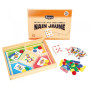 Jeu du Nain Jaune – Coffret en bois avec jetons et cartes