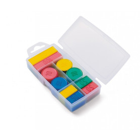 oîte de 100 jetons en plastique – Accessoire de jeux de société