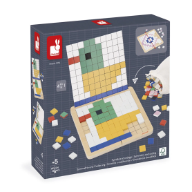 Jeu éducatif Mosaïque Symétrie et Codage Janod
