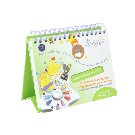 Chevalet Savoir jongler en calcul – 100 fiches ludiques