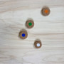 Jeu de palets enfant – Planche en bois 50x50 cm avec palets en liège