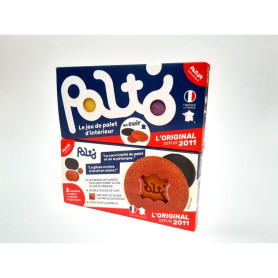 Jeu de palet d’intérieur Palto – Version cuir rouge/bleu
