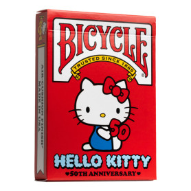 Jeu de cartes Hello Kitty – Édition Bicycle 54 cartes