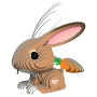 EUGY 3D Rabbit – Eco-Friendly Cardboard Model Kit for Ages 6+
