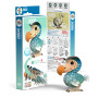EUGY 3D Dodo – Eco-Friendly Cardboard Model Kit for Ages 6+