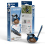 EUGY 3D Superb Fairywren – Eco-Friendly Cardboard Model Kit