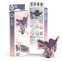 EUGY 3D Spinosaurus – Eco-Friendly Cardboard Model Kit for Ages 6+