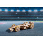 UGEARS Compact Racer – Wooden Racing Car Model Kit – 90 Pieces