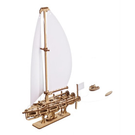 UGEARS Ocean Beauty Yacht – Wooden Mechanical Model – 95 Pieces
