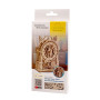 UGEARS Vintage Alarm Clock – Wooden Mechanical Model – 43 Pieces