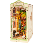 Robotime Booknook Floral Corner – DIY Light-Up Bookend Kit