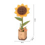 Robotime Sunflower – Wooden DIY Flower Kit – 86 Pieces